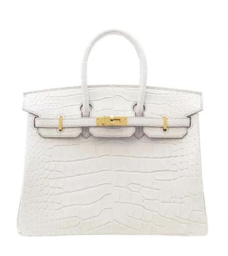 hermes birkin white 25|Hermes Birkin 25 crocodile.